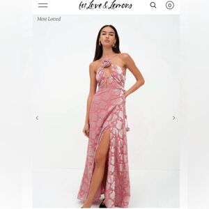 For Love and Lemons Raya Maxi Dress